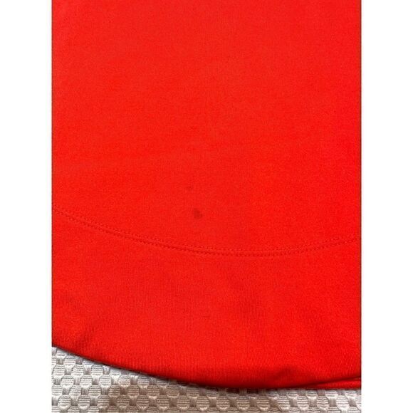 Nike pro orange kids hoodie (has flaws) size M - Picture 4 of 9